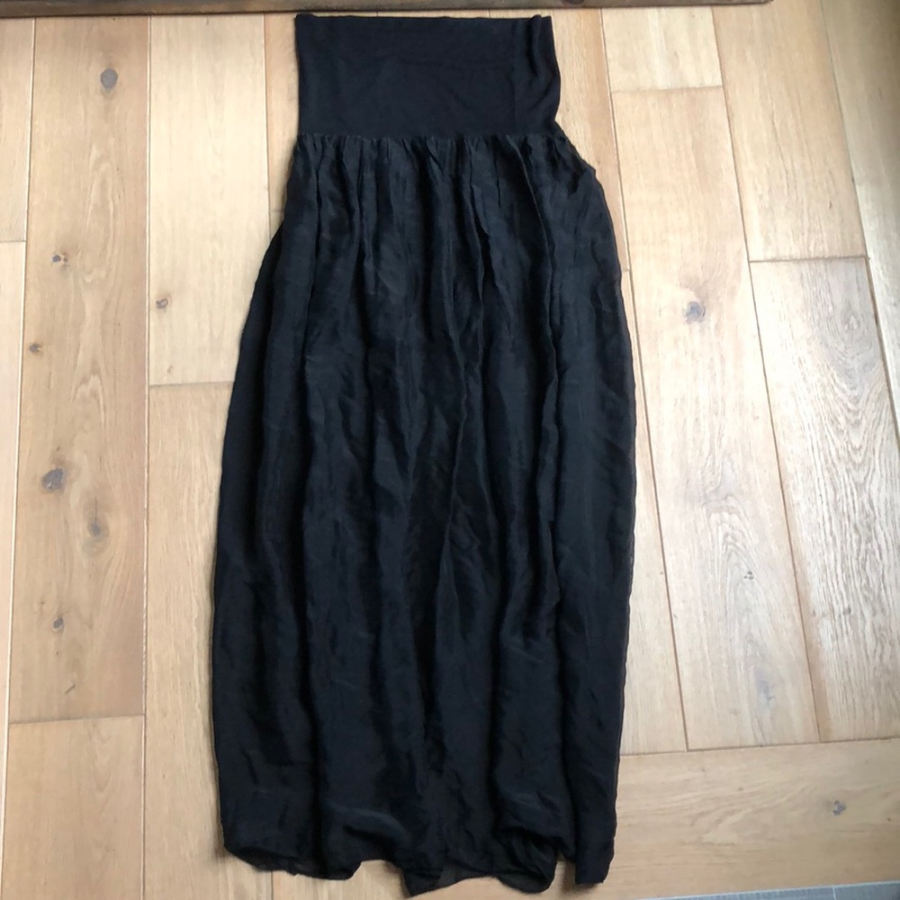 Maternity (or not) 2 in 1 REAL SILK skirt or dress - Picture 4 of 5
